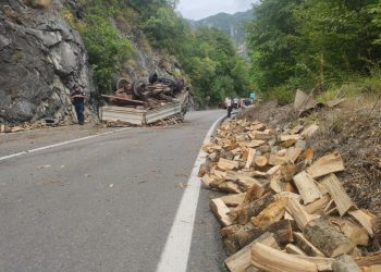 Udes u Dromiri, saobraćaj u prekidu