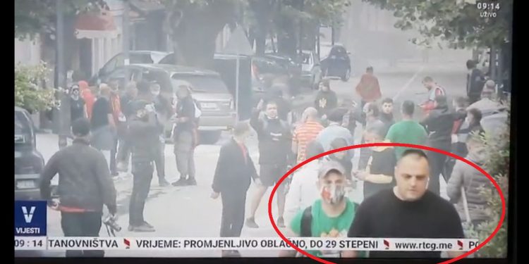 Šta je radio ekstremista i “junak sa Košara” među demonstrantima na Cetinju?