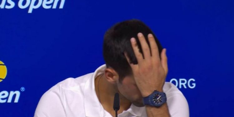 Đoković plakao i na konferenciji za medije nakon meča