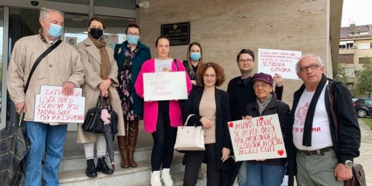 Dević: Ovakav pritisak na slobodu medija nije se dešavao ni za vrijeme Miloševića i Tuđmana