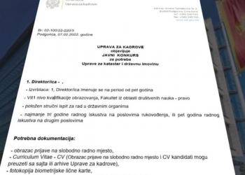 Iako je pala, Vlada nastavlja sa kadriranjem