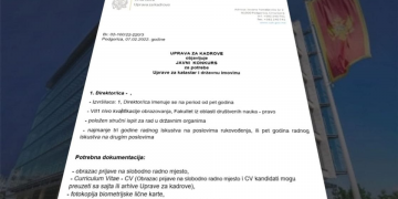 Iako je pala, Vlada nastavlja sa kadriranjem