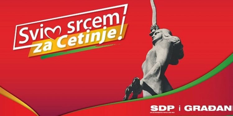 Ponuda cetinjskog SDP-a DPS-u: Gradonačelnik kandidat sa naše liste ili rotacija na dvije godine