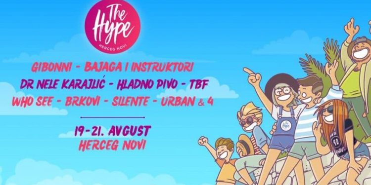 Novi muzički festival “HYPE” ovog ljeta u Herceg Novom