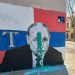 Uništen Putinov mural u Beogradu