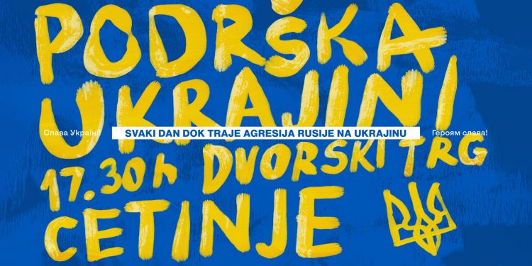 Cetinje ne odustaje: Putin, GO TO HELL!