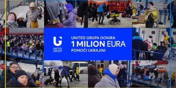 United Grupa donira 1 milion eura pomoći Ukrajini