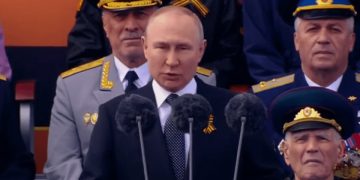 Putin sa vojne parade: Ovo je bilo neizbježno, NATO radi s ukrajinskim nacistima
