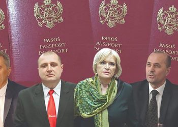 Diplomatske pasoše nepropisno zadržali Milutin Đukanović, Vladimir Čađenović, Marina Jočić, Srđan Milić, Suad Numanović…