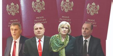 Diplomatske pasoše nepropisno zadržali Milutin Đukanović, Vladimir Čađenović, Marina Jočić, Srđan Milić, Suad Numanović…