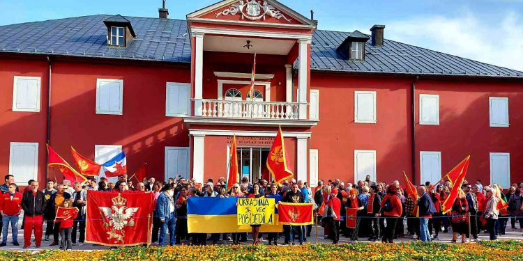 Cetinje masovno za Ukrajinu na Dan pobjede: Ukrajina je već pobijedila