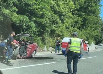 Poginuo državljanin Srbije, autom udario u potporni zid