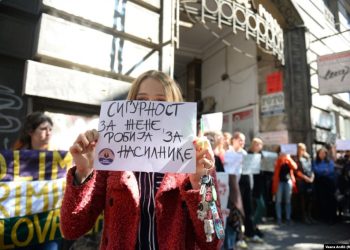 Silovanje nije ekskluziva, poručile aktivistkinje sa protesta u Beogradu