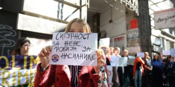 Silovanje nije ekskluziva, poručile aktivistkinje sa protesta u Beogradu