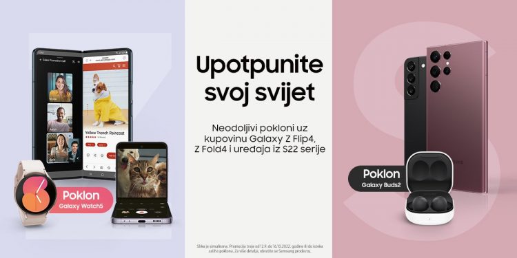 Uz kupovinu Samsung pametnih telefona čeka vas odličan poklon!