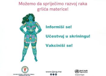 Crna Gora prva u Evropi po stopi obolijevanja i umiranja od raka grlića materice