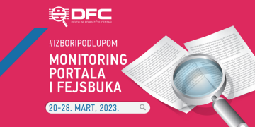 DFC: Nastavljen trend negativnih objava o Đukanoviću